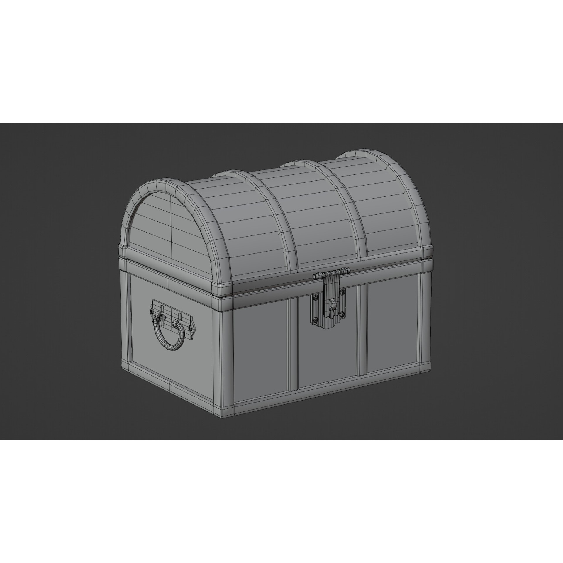 Pirate Props Collection - Low-Poly Game-Ready 3D Model - View 19