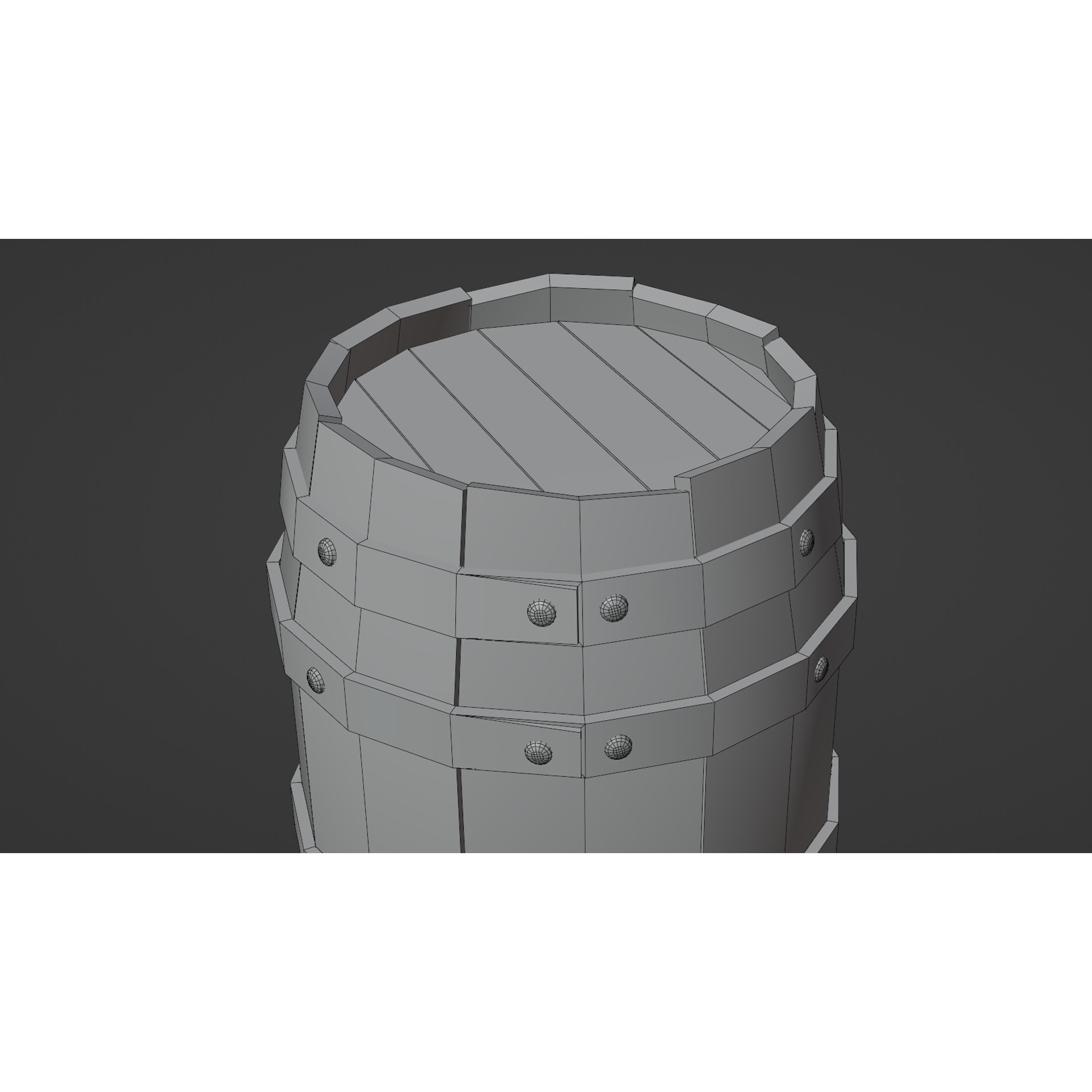 Pirate Props Collection - Low-Poly Game-Ready 3D Model - View 27