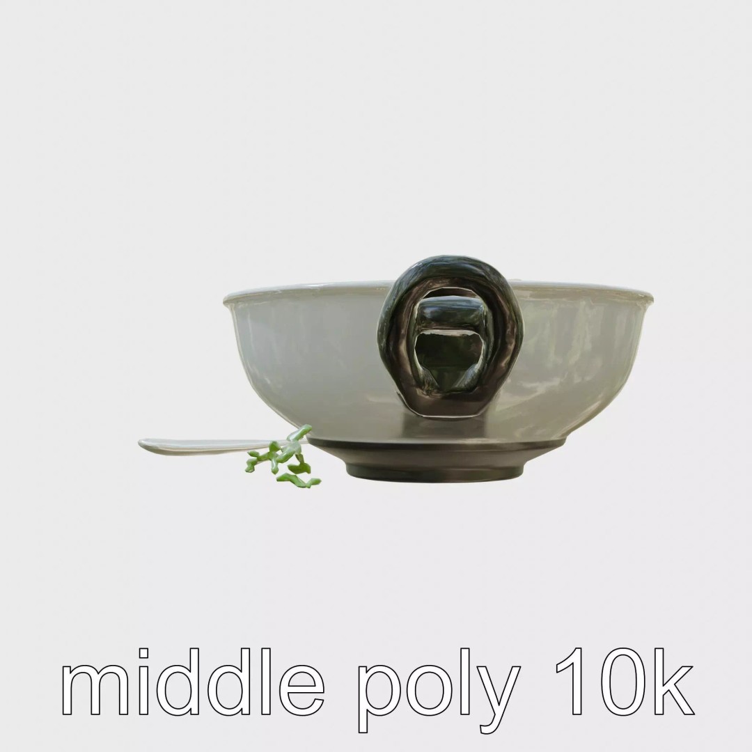Lobster Bisque Soup Bowl 3D Model – Elegant Low Poly PBR Asset, FBX - View 2