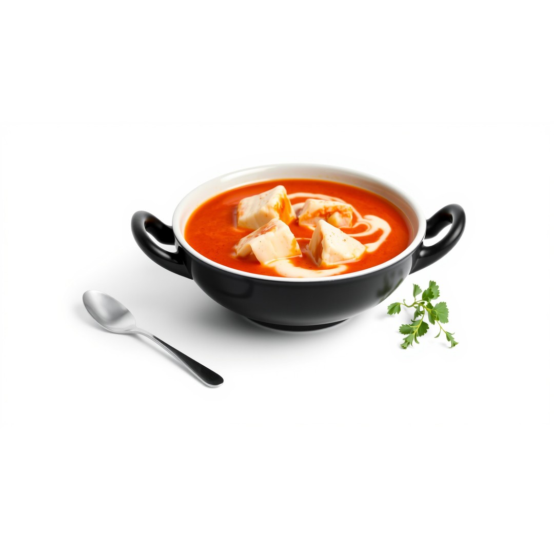 Lobster Bisque Soup Bowl 3D Model – Elegant Low Poly PBR Asset, FBX - View 5