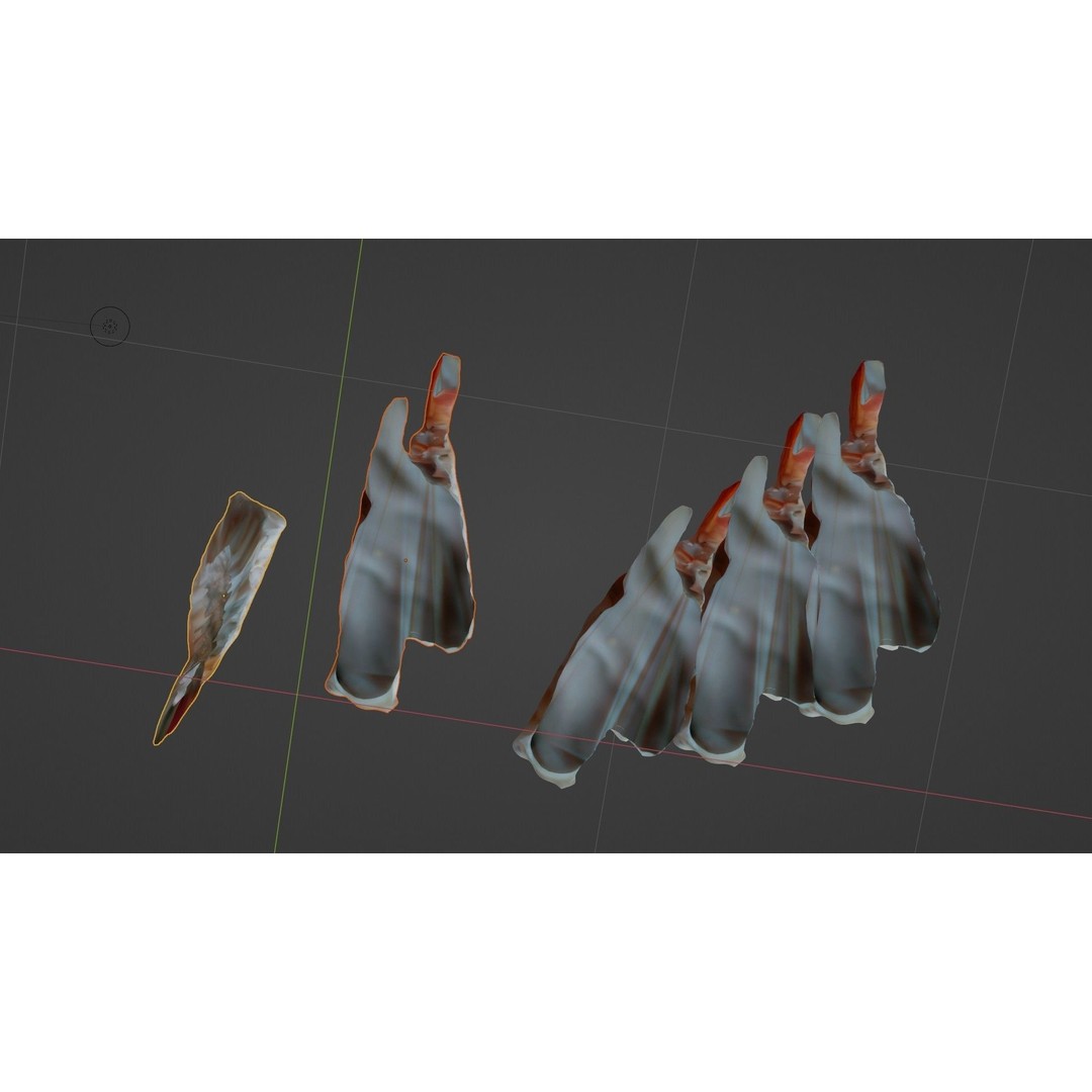 Sushi Delight 3D Model – Low Poly PBR Shrimp Nigiri, FBX - View 60