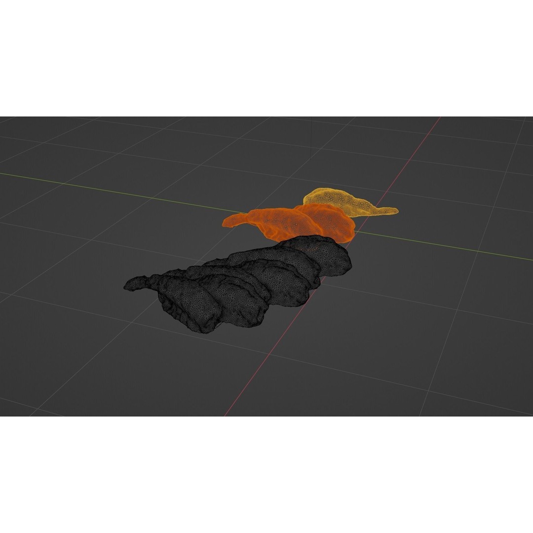 Sushi Delight 3D Model – Low Poly PBR Shrimp Nigiri, FBX - View 72