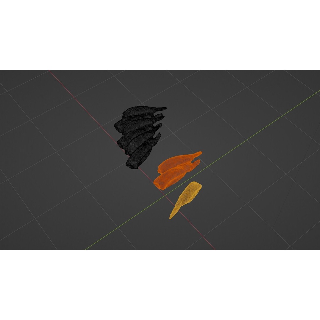 Sushi Delight 3D Model – Low Poly PBR Shrimp Nigiri, FBX - View 76