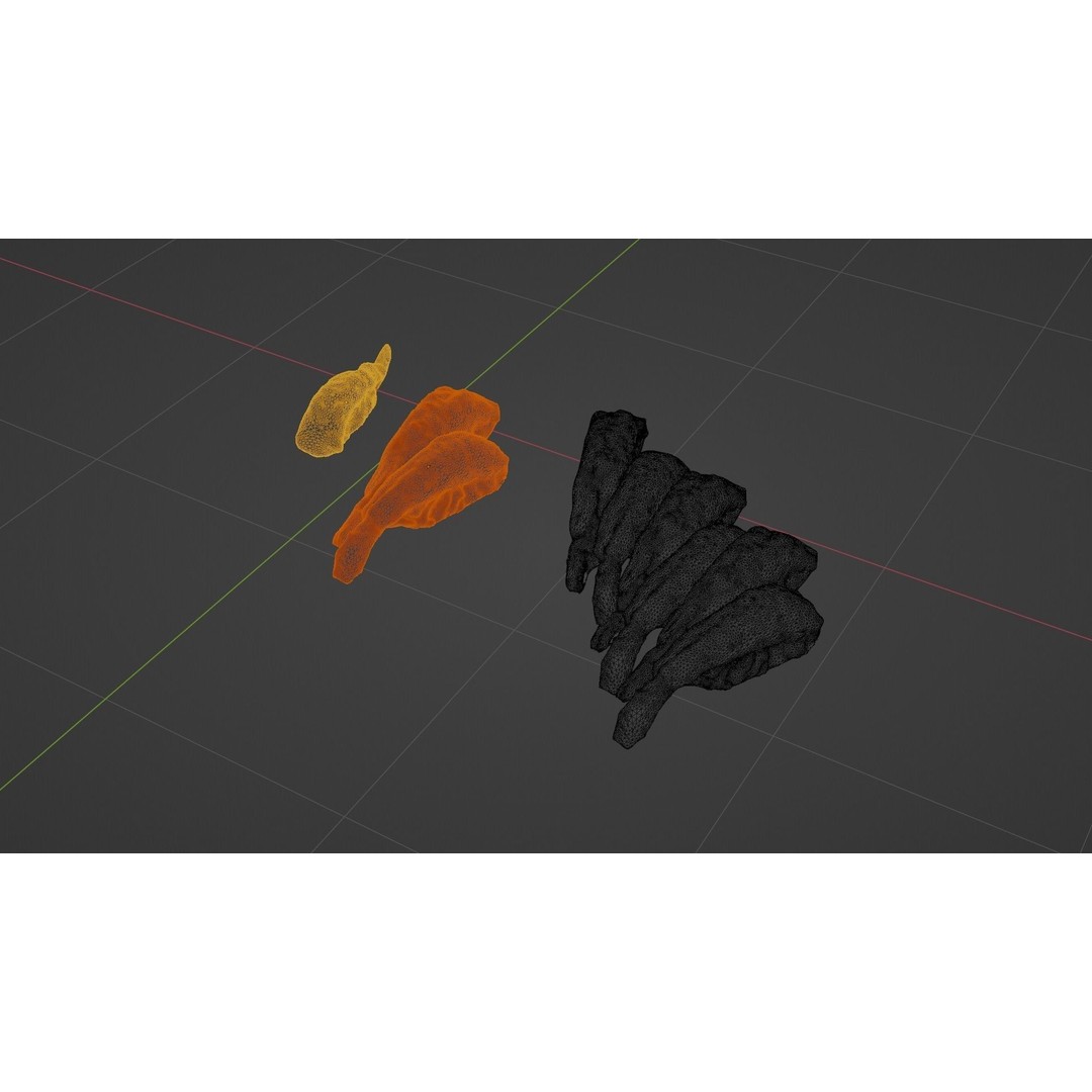 Sushi Delight 3D Model – Low Poly PBR Shrimp Nigiri, FBX - View 77