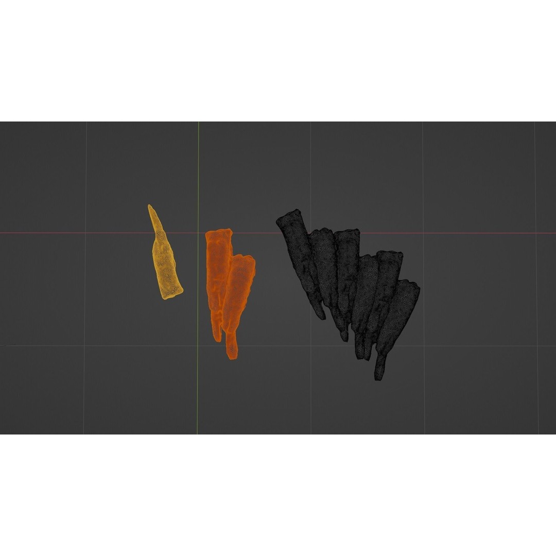 Sushi Delight 3D Model – Low Poly PBR Shrimp Nigiri, FBX - View 78