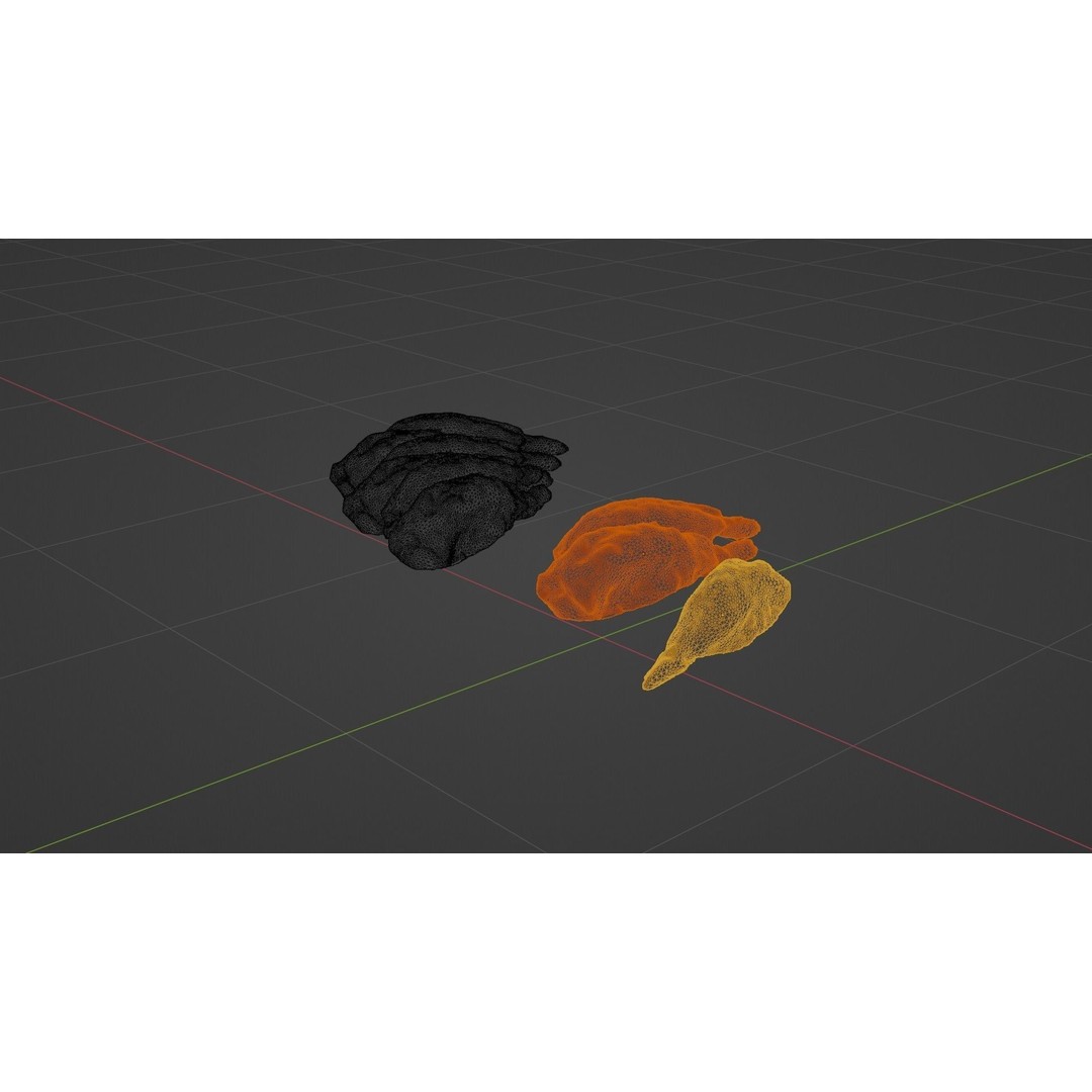 Sushi Delight 3D Model – Low Poly PBR Shrimp Nigiri, FBX - View 79