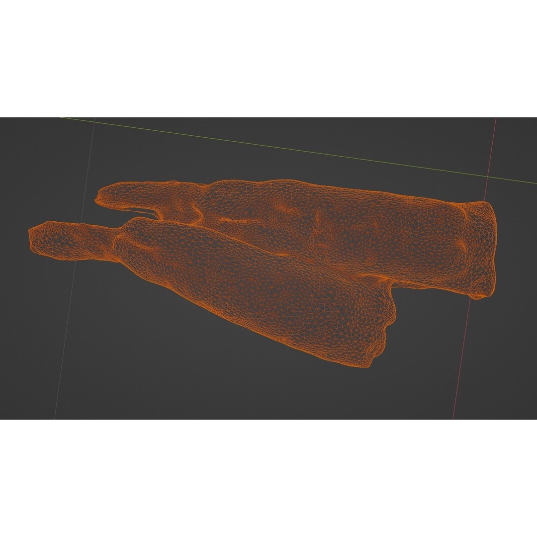 Sushi Delight 3D Model – Low Poly PBR Shrimp Nigiri, FBX - View 82