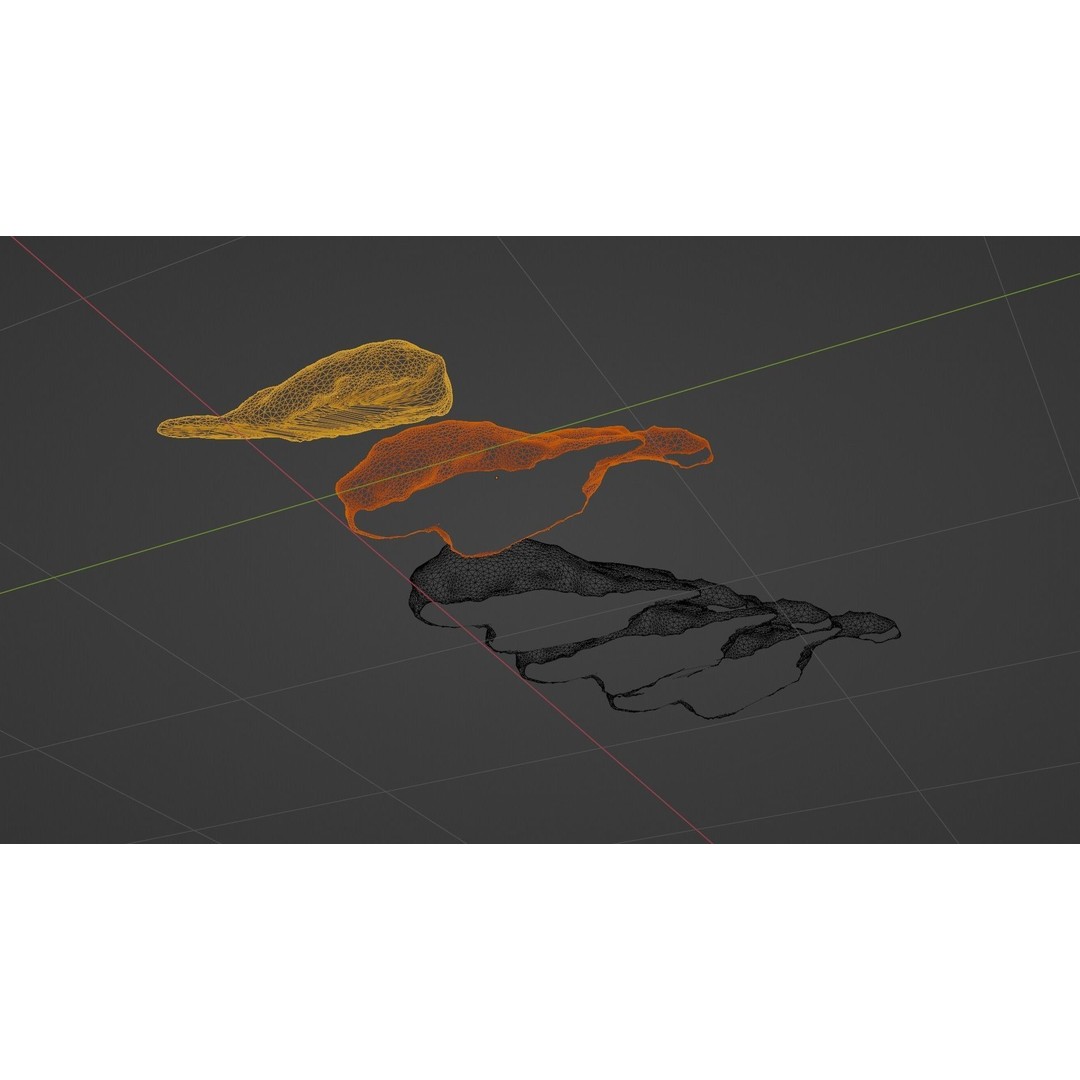 Sushi Delight 3D Model – Low Poly PBR Shrimp Nigiri, FBX - View 92