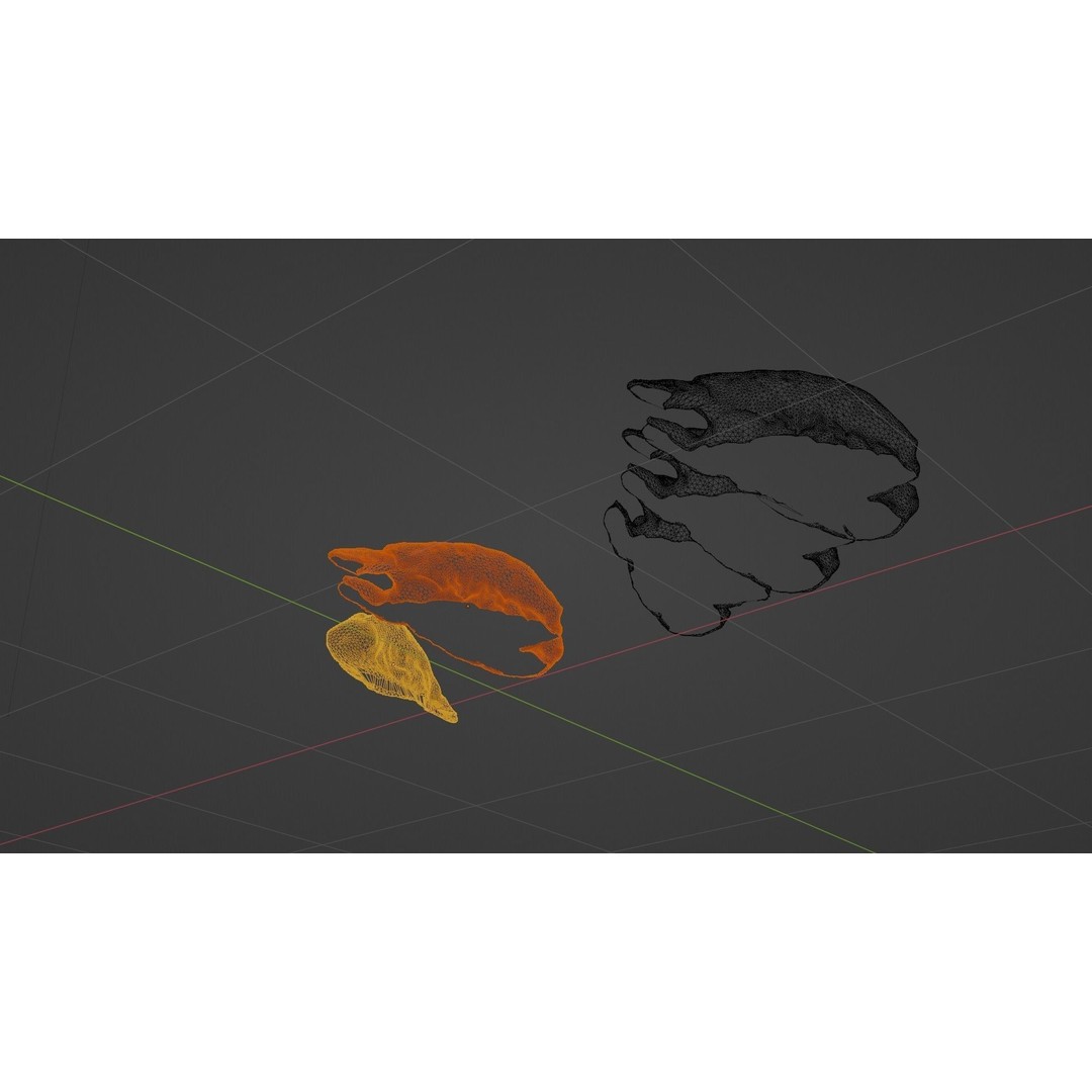 Sushi Delight 3D Model – Low Poly PBR Shrimp Nigiri, FBX - View 94