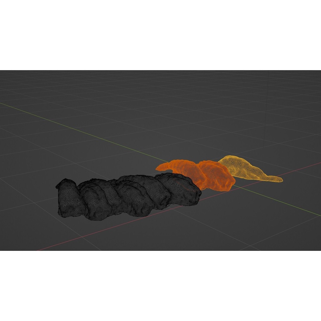 Sushi Delight 3D Model – Low Poly PBR Shrimp Nigiri, FBX - View 97