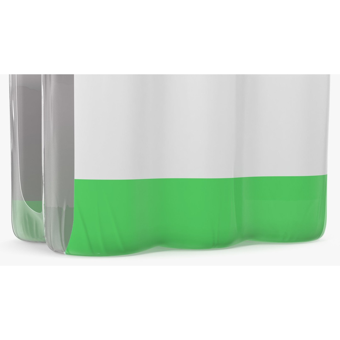 Mineral Water 1L Bottle Pack 3D Model – High Quality Polygonal Asset, FBX - View 12
