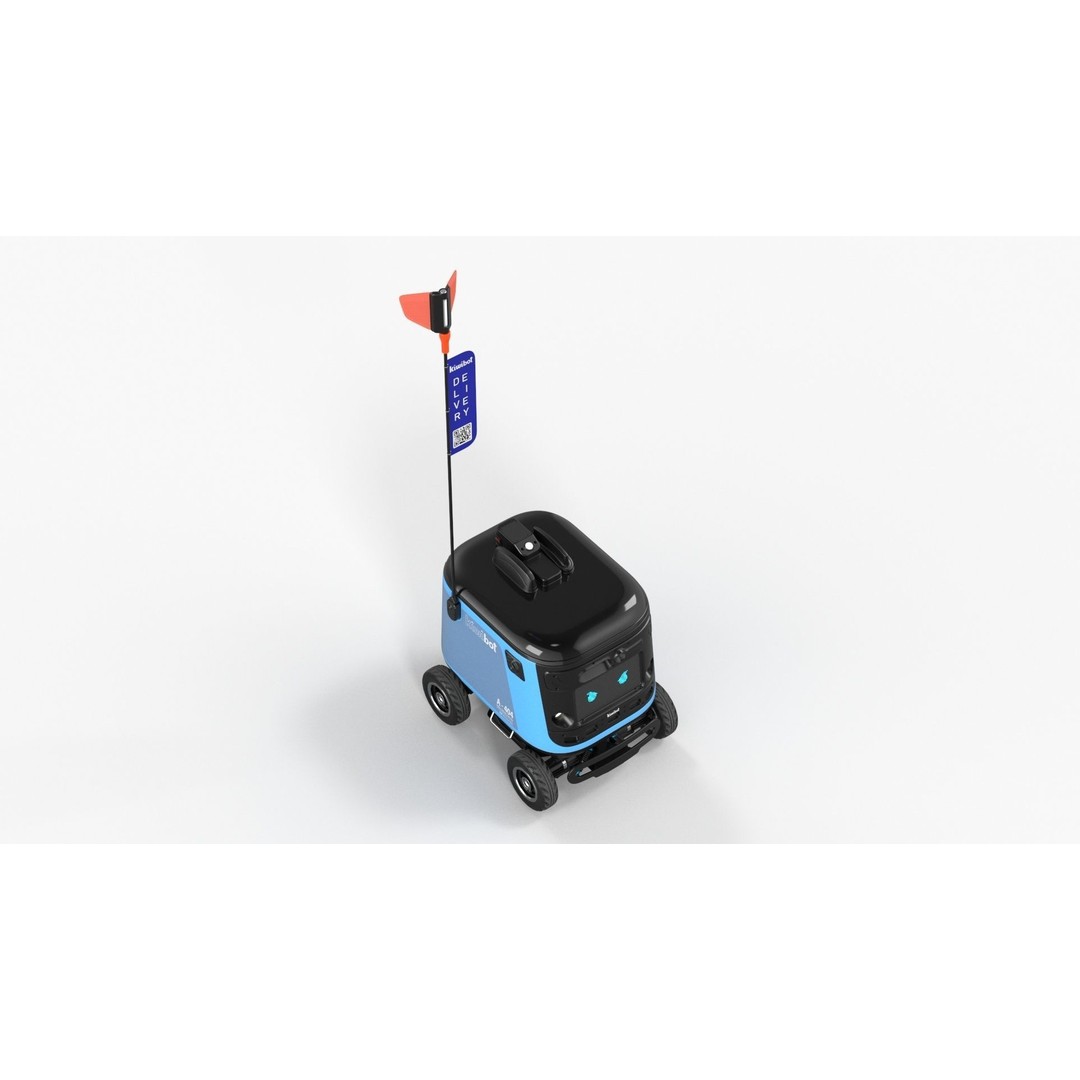 Kiwibot A-404 Delivery Robot 3D Model – High-Quality PBR Asset, FBX - View 10