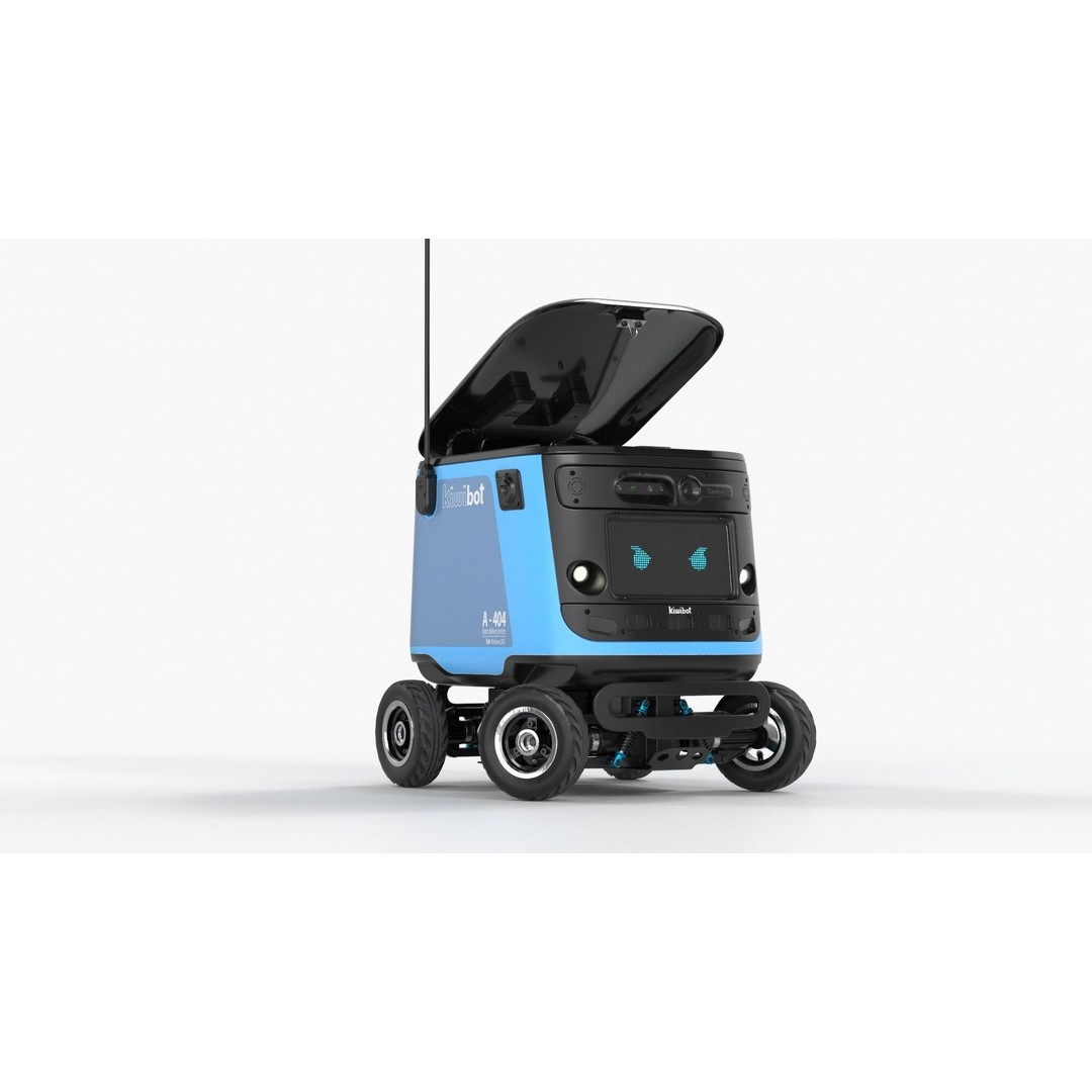 Kiwibot A-404 Delivery Robot 3D Model – High-Quality PBR Asset, FBX - View 15