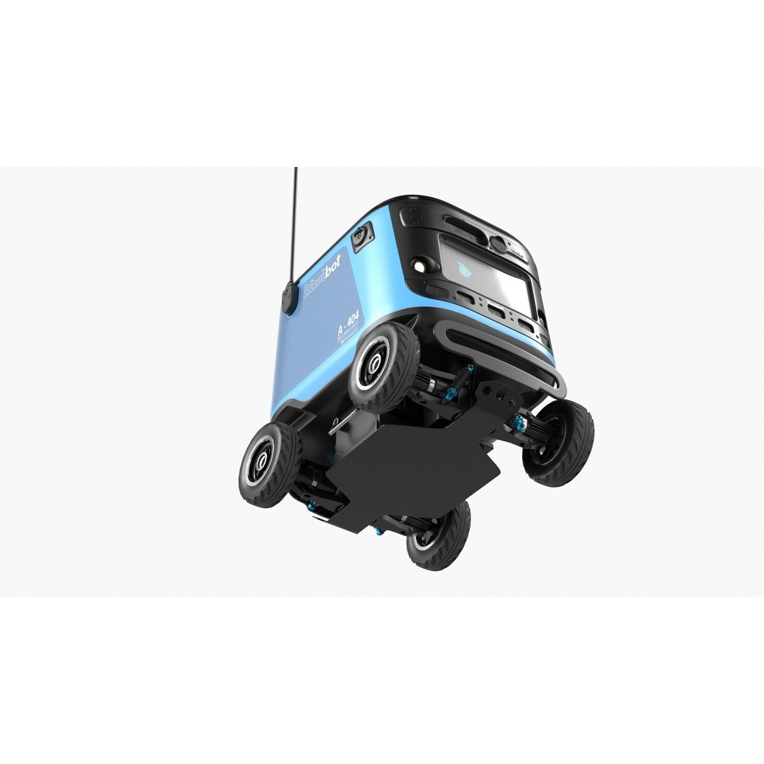 Kiwibot A-404 Delivery Robot 3D Model – High-Quality PBR Asset, FBX - View 17