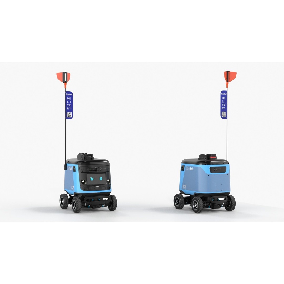 Kiwibot A-404 Delivery Robot 3D Model – High-Quality PBR Asset, FBX - View 22