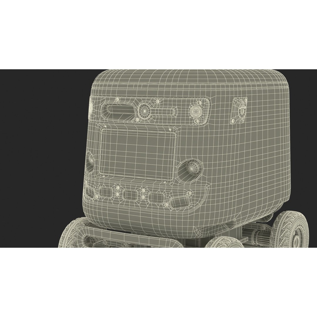 Kiwibot A-404 Delivery Robot 3D Model – High-Quality PBR Asset, FBX - View 41