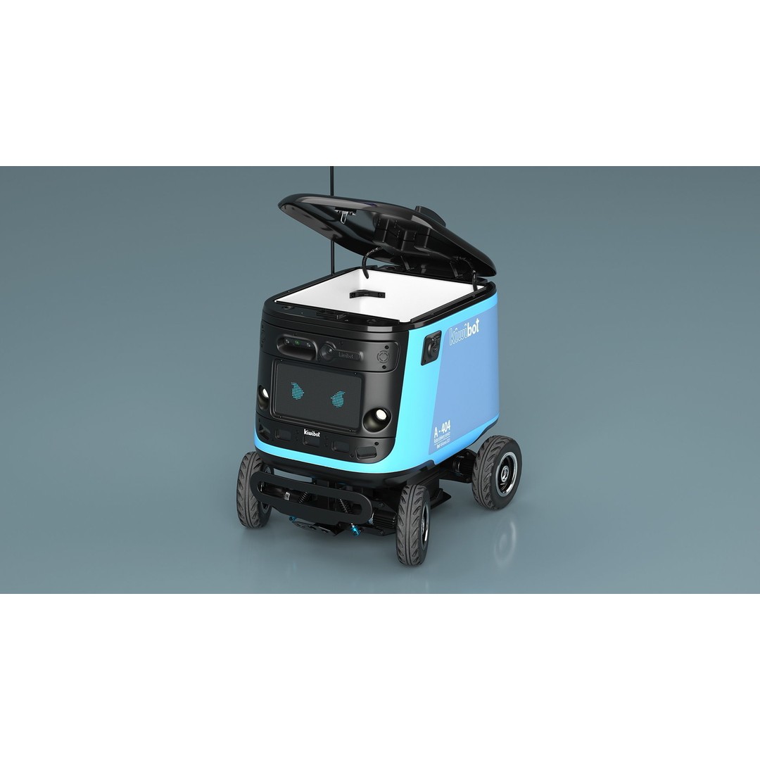 Kiwibot A-404 Delivery Robot 3D Model – High-Quality PBR Asset, FBX - View 7