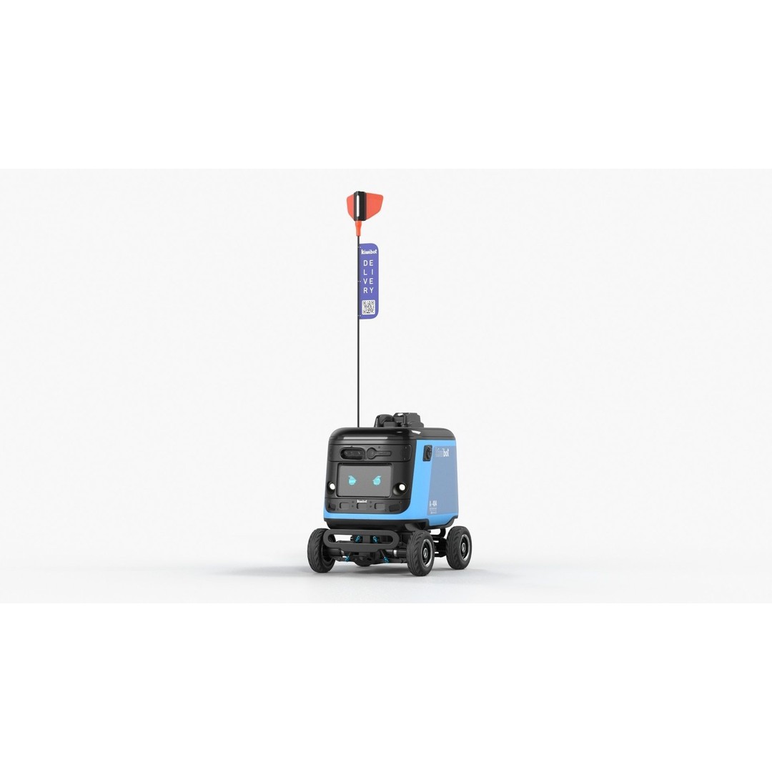 Kiwibot A-404 Delivery Robot 3D Model – High-Quality PBR Asset, FBX - View 8