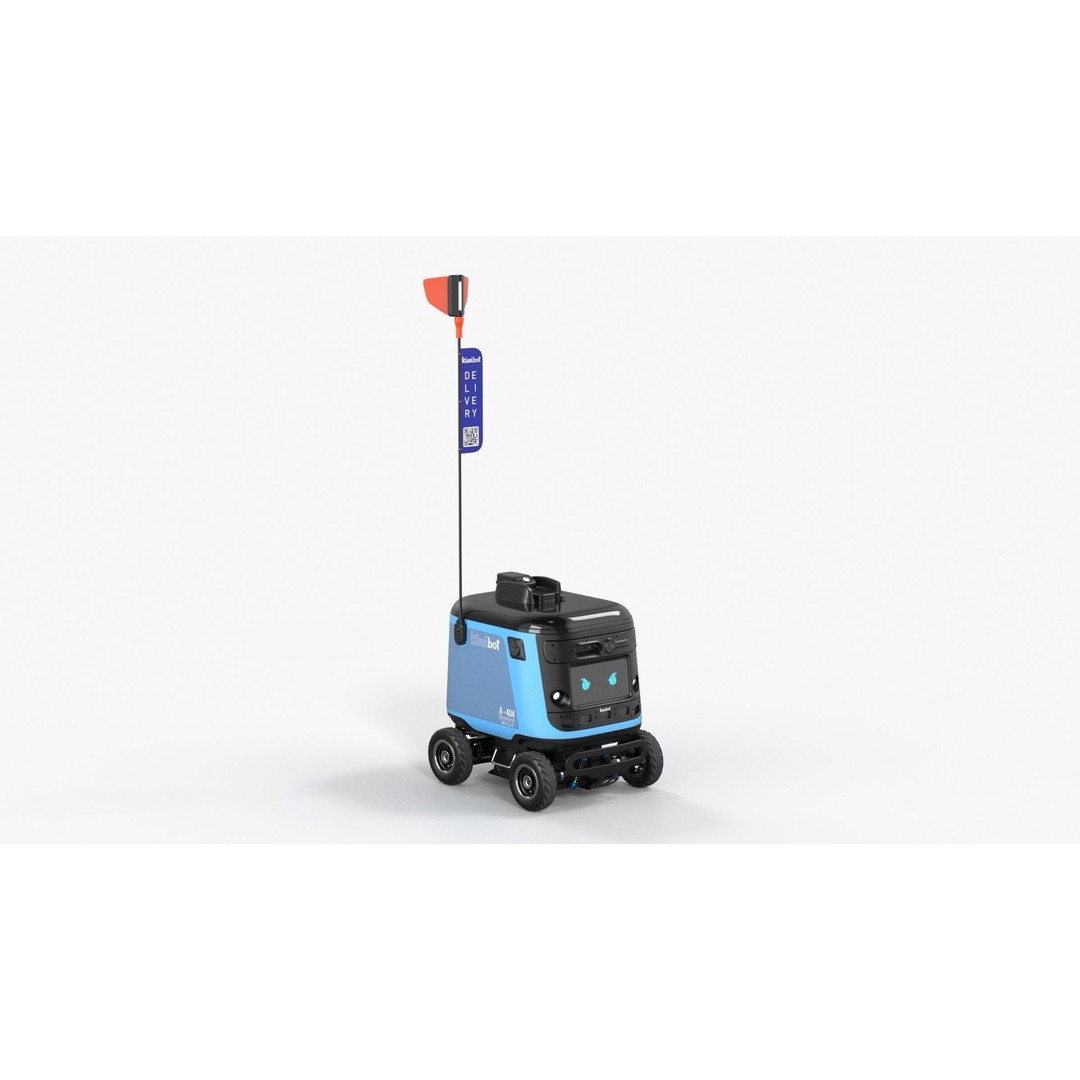 Kiwibot A-404 Delivery Robot 3D Model – High-Quality PBR Asset, FBX - View 9