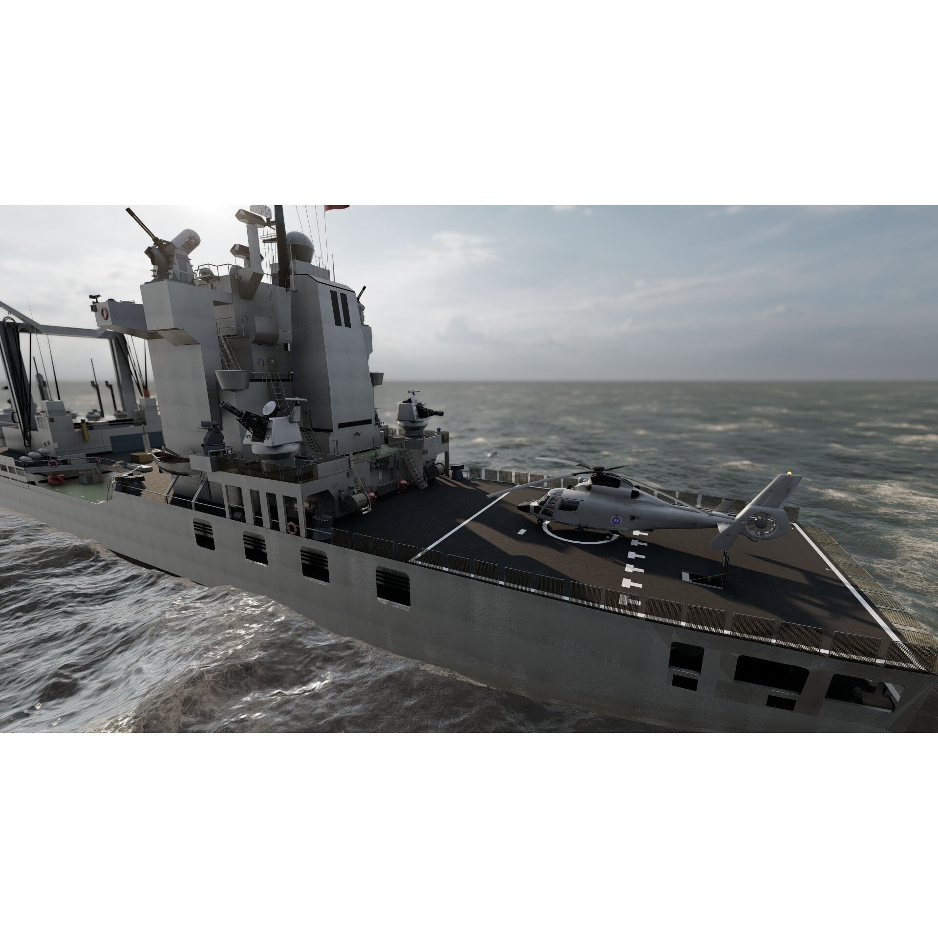 Support Boat - Game-Ready 3D Model - View 12