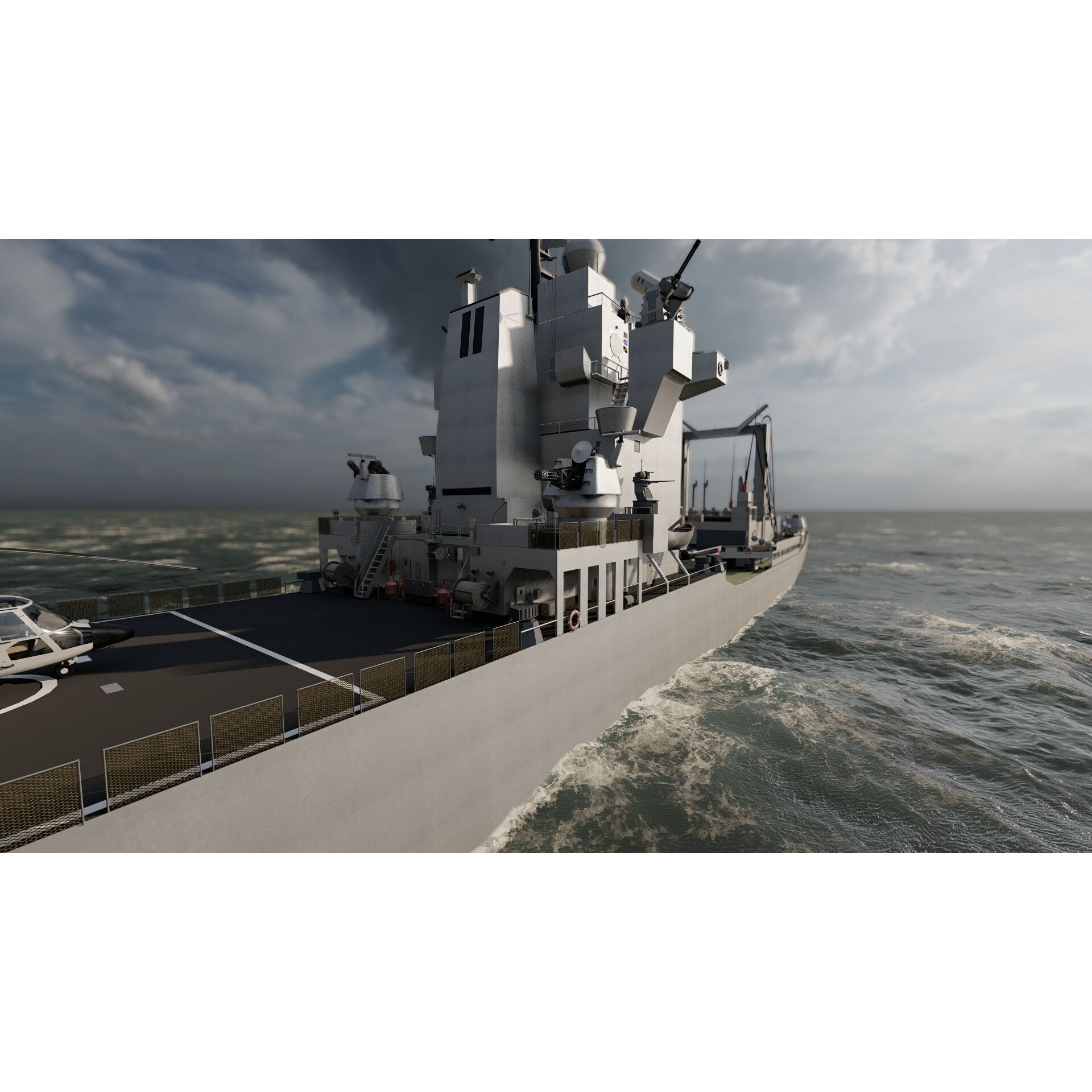 Support Boat - Game-Ready 3D Model - View 15