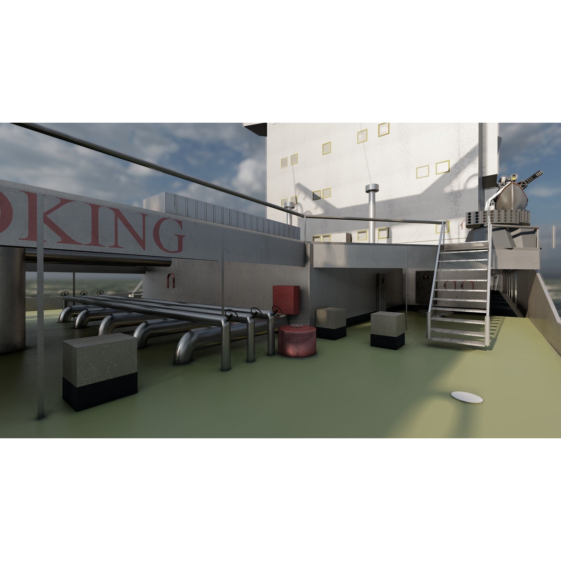 Support Boat - Game-Ready 3D Model - View 22