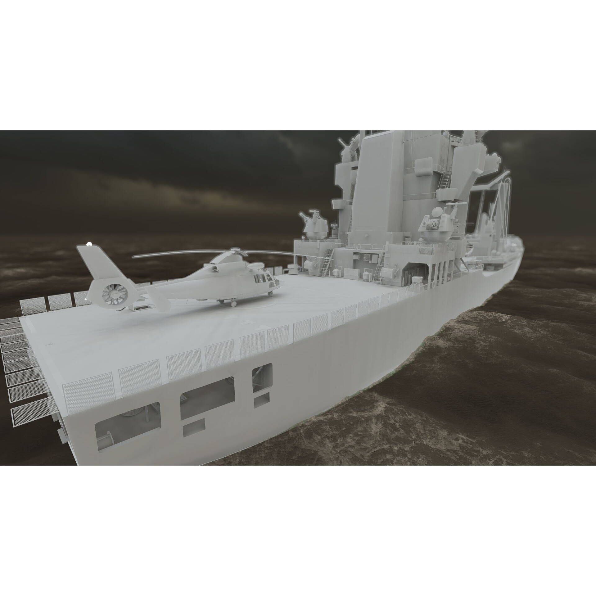 Support Boat - Game-Ready 3D Model - View 31