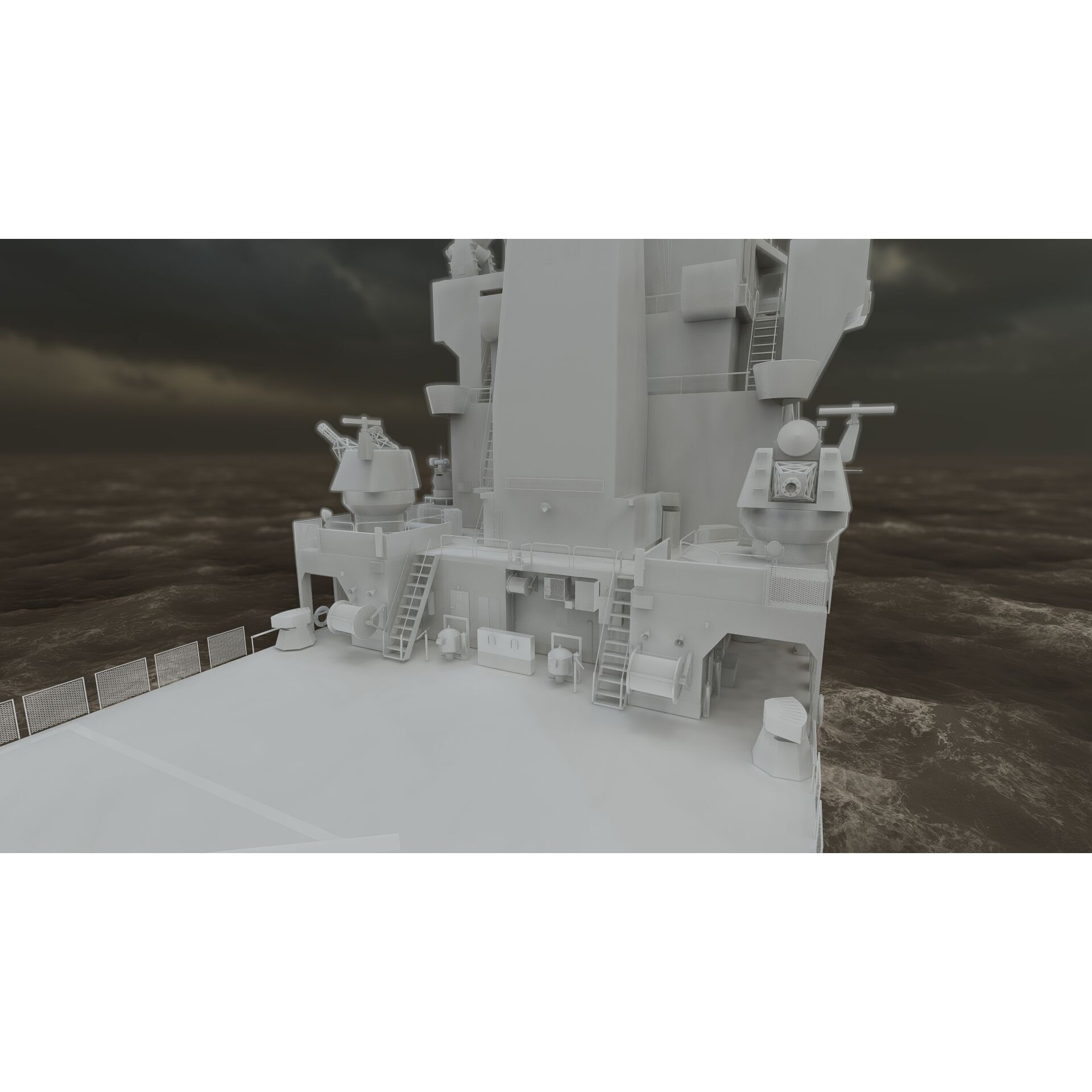 Support Boat - Game-Ready 3D Model - View 32