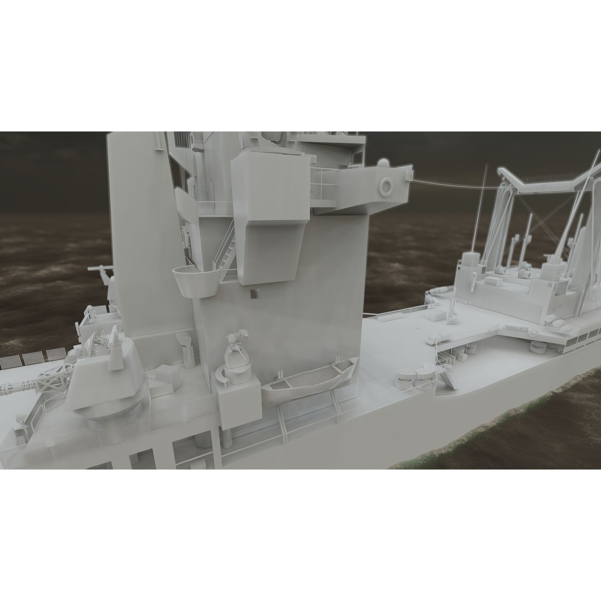 Support Boat - Game-Ready 3D Model - View 33