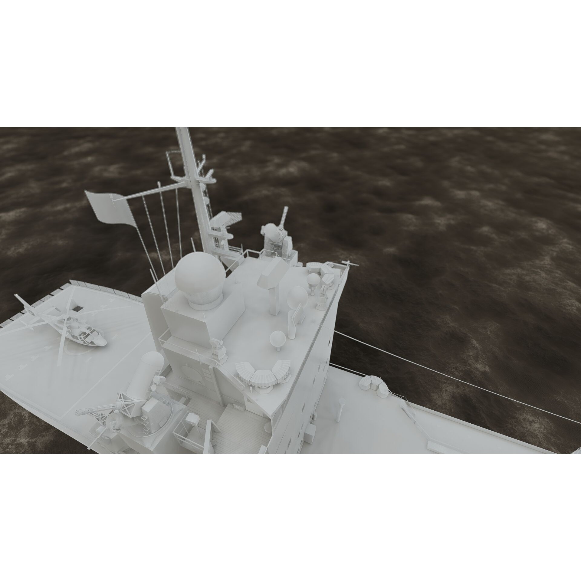 Support Boat - Game-Ready 3D Model - View 36
