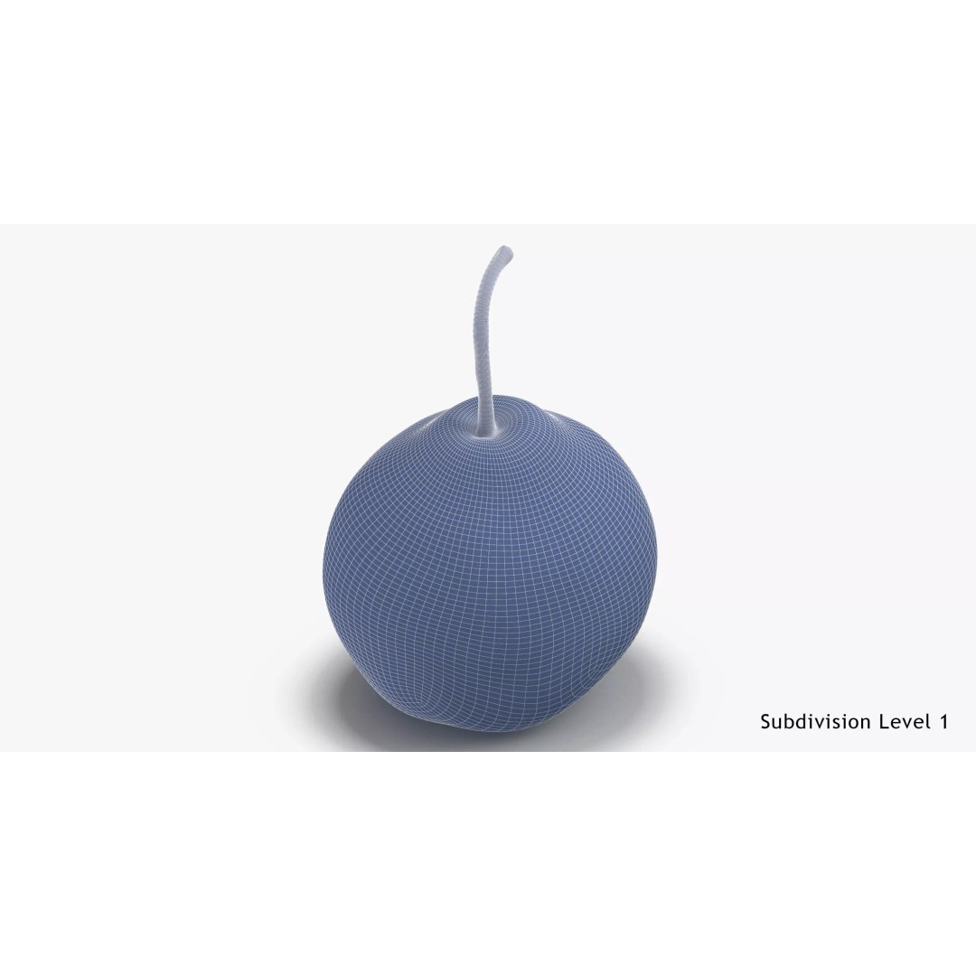 Pear 3D Model – Photorealistic Fruit Asset, OBJ, FBX, V-Ray