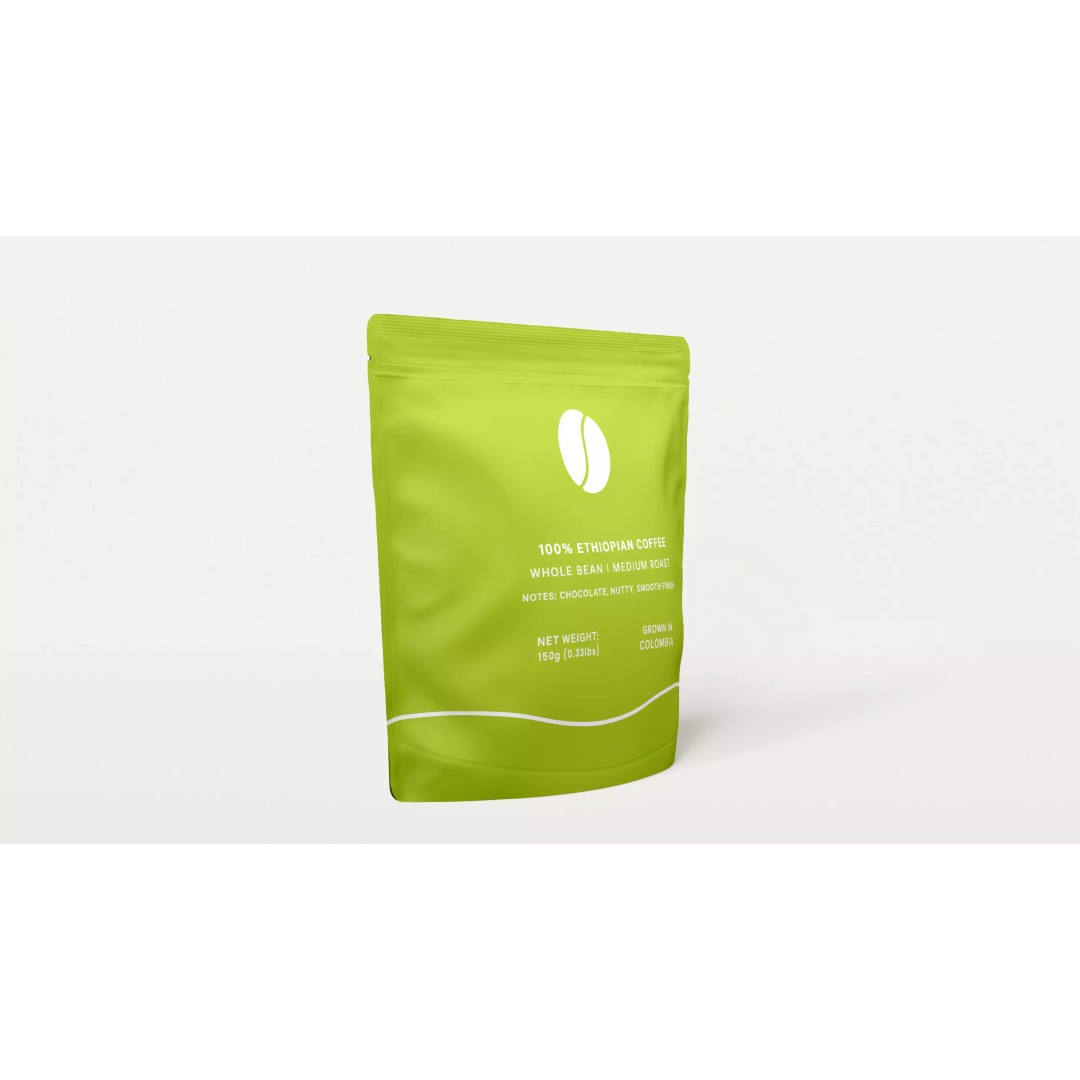 Coffee Bag 3D Model – Low Poly Game Asset, PBR Textures, FBX, OBJ - View 21