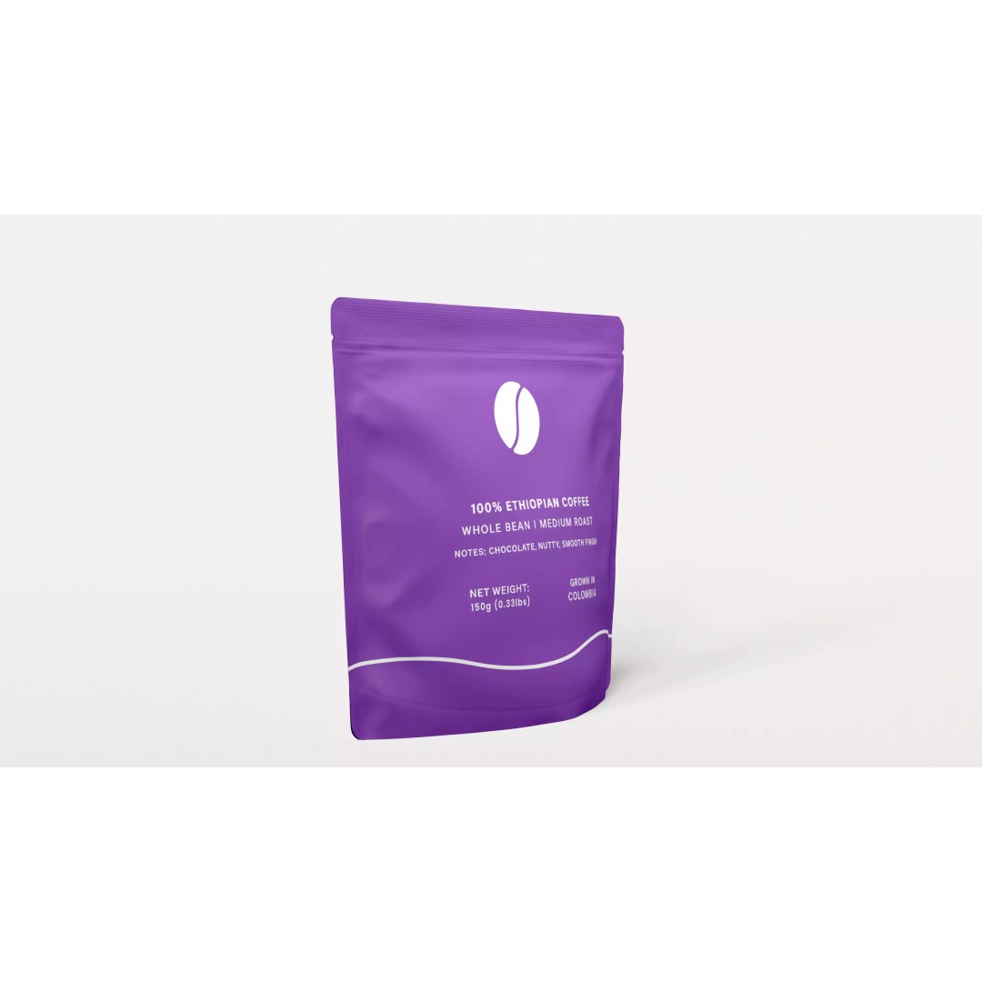 Coffee Bag 3D Model – Low Poly Game Asset, PBR Textures, FBX, OBJ - View 25
