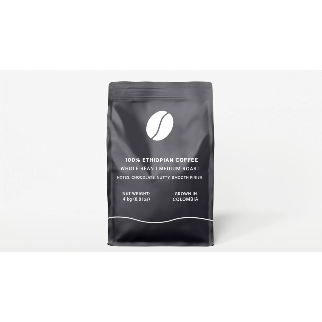 Coffee Bag 3D Model – Low Poly Game Asset, PBR Textures, FBX, OBJ - View 3