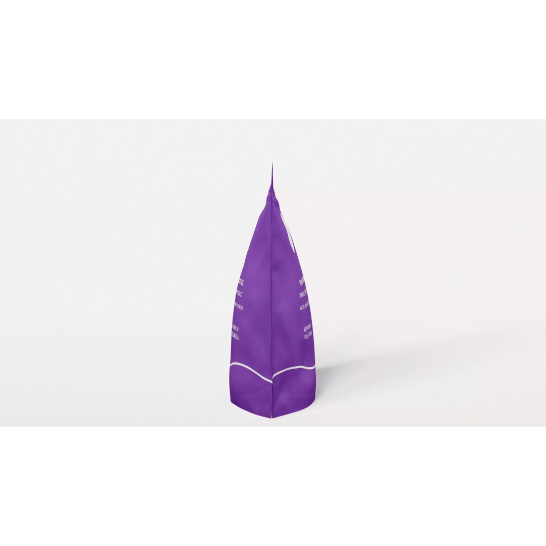 Coffee Bag 3D Model – Low Poly Game Asset, PBR Textures, FBX, OBJ - View 30