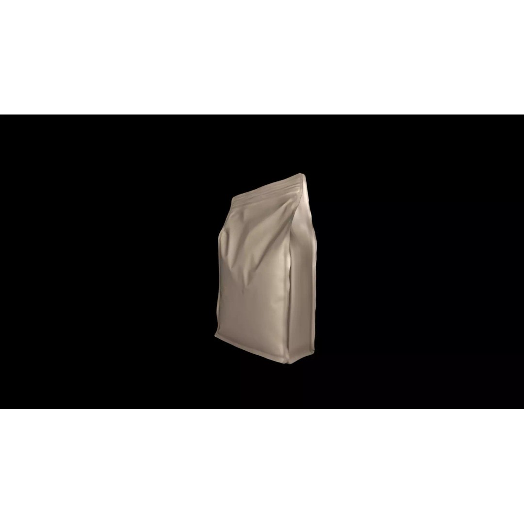 Coffee Bag 3D Model – Low Poly Game Asset, PBR Textures, FBX, OBJ - View 38