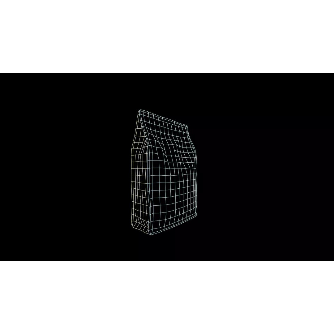 Coffee Bag 3D Model – Low Poly Game Asset, PBR Textures, FBX, OBJ - View 45