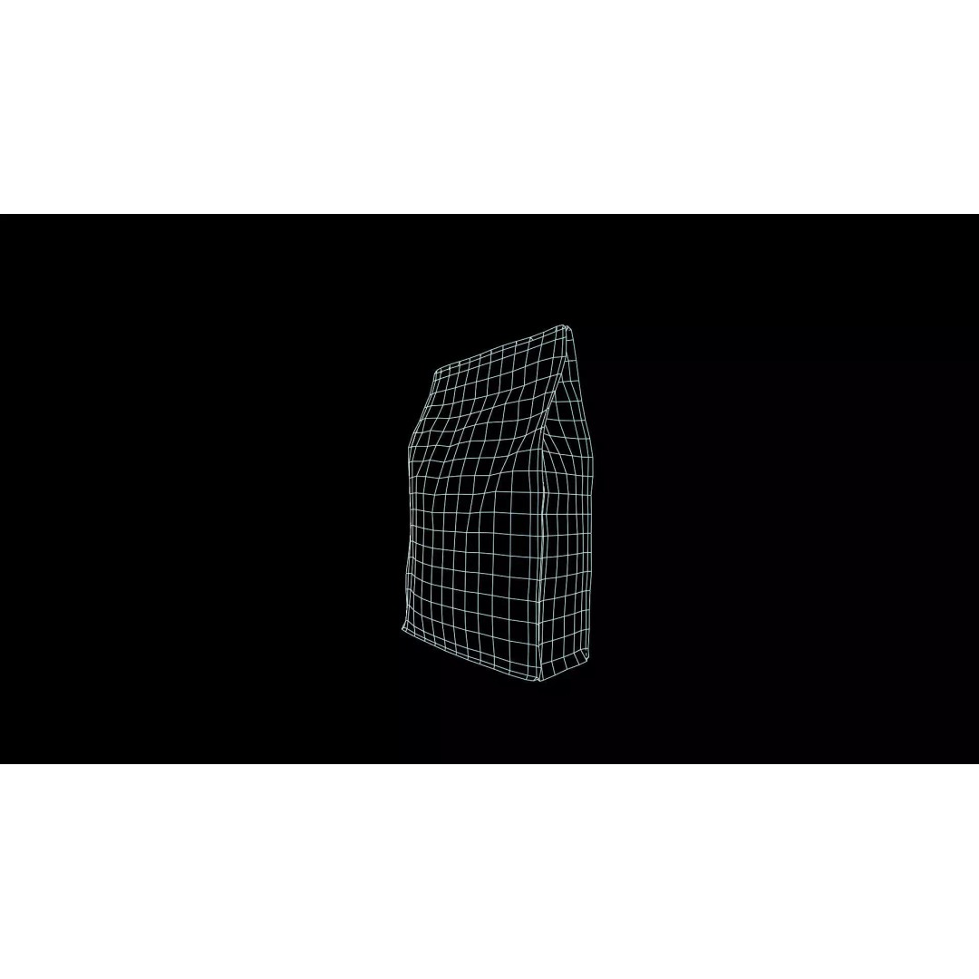 Coffee Bag 3D Model – Low Poly Game Asset, PBR Textures, FBX, OBJ - View 47