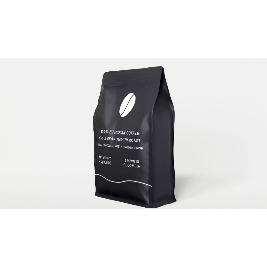 Coffee Bag 3D Model – Low Poly Game Asset, PBR Textures, FBX, OBJ - View 9
