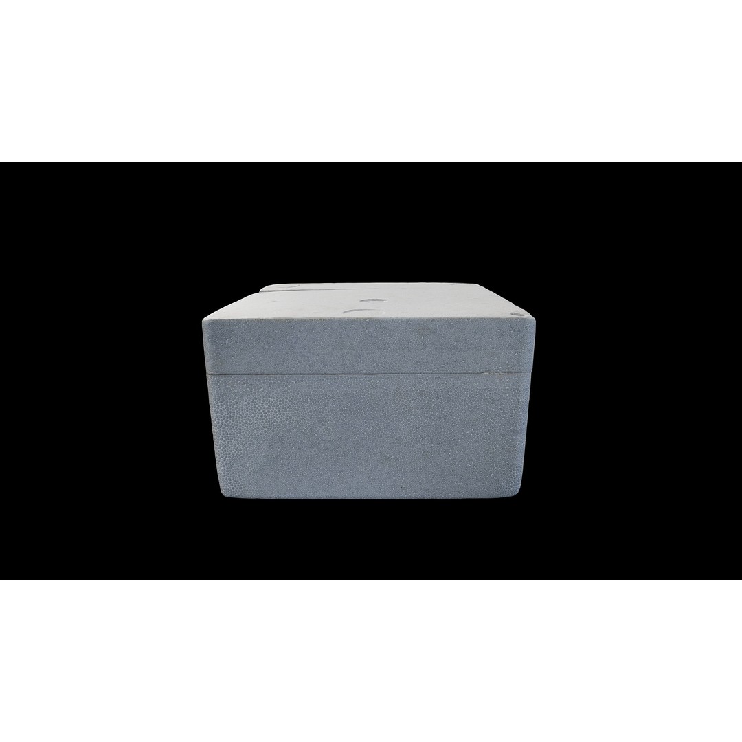 Foam Box 3D Model – Low Poly PBR Storage Asset, FBX - View 6