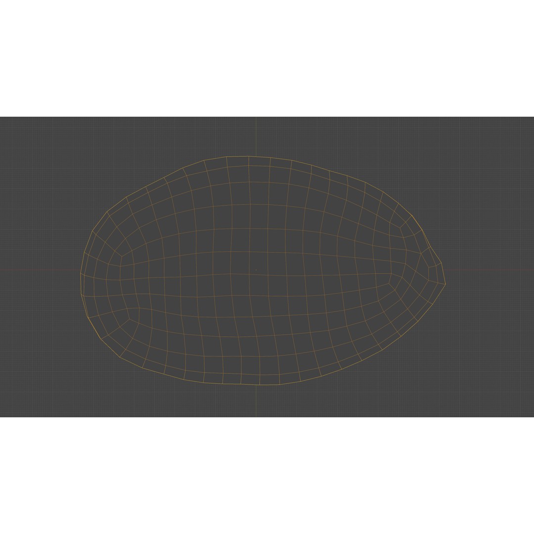 Scanned Almond Nut 3D Model – Low Poly PBR Asset, FBX - View 24