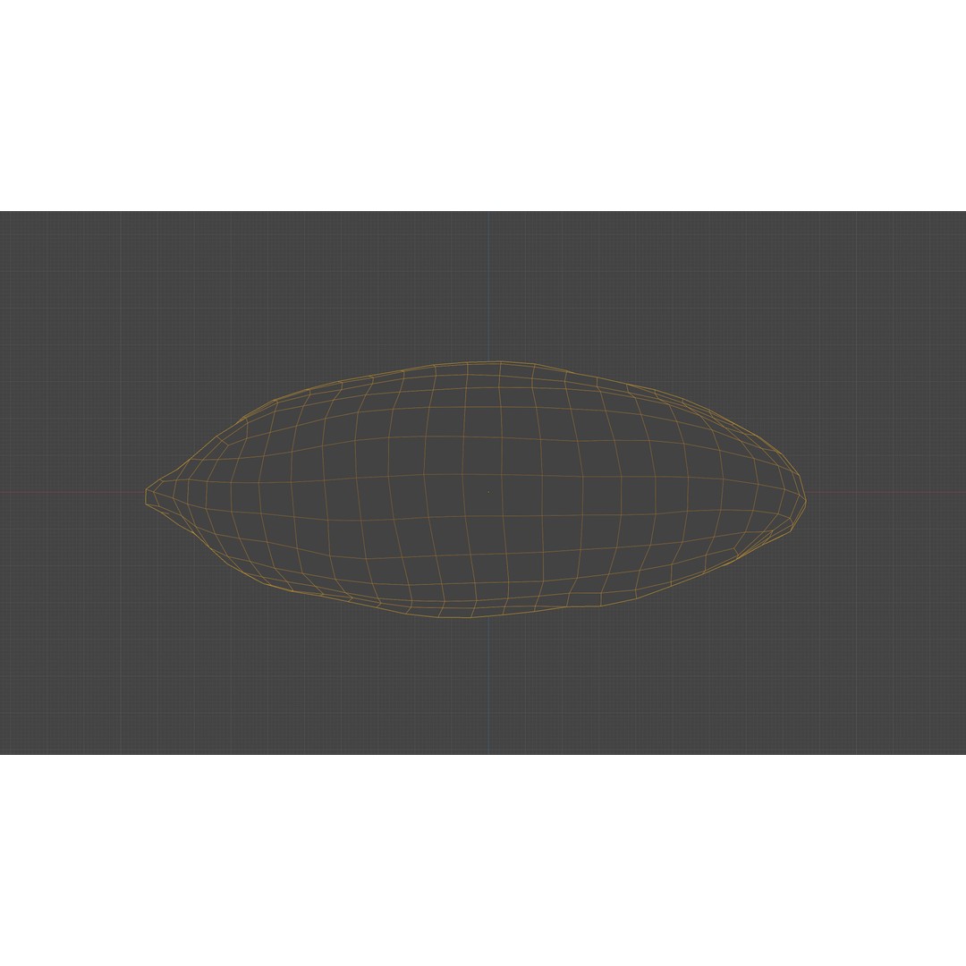 Scanned Almond Nut 3D Model – Low Poly PBR Asset, FBX - View 26