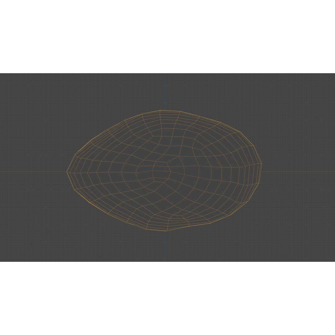 Scanned Almond Nut 3D Model – Low Poly PBR Asset, FBX - View 27