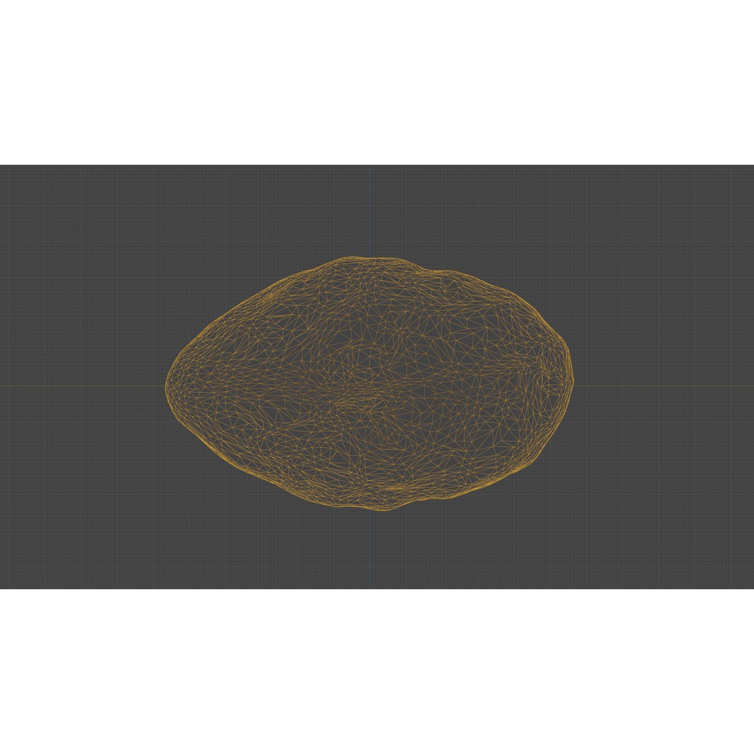 Scanned Almond Nut 3D Model – Low Poly PBR Asset, FBX - View 33