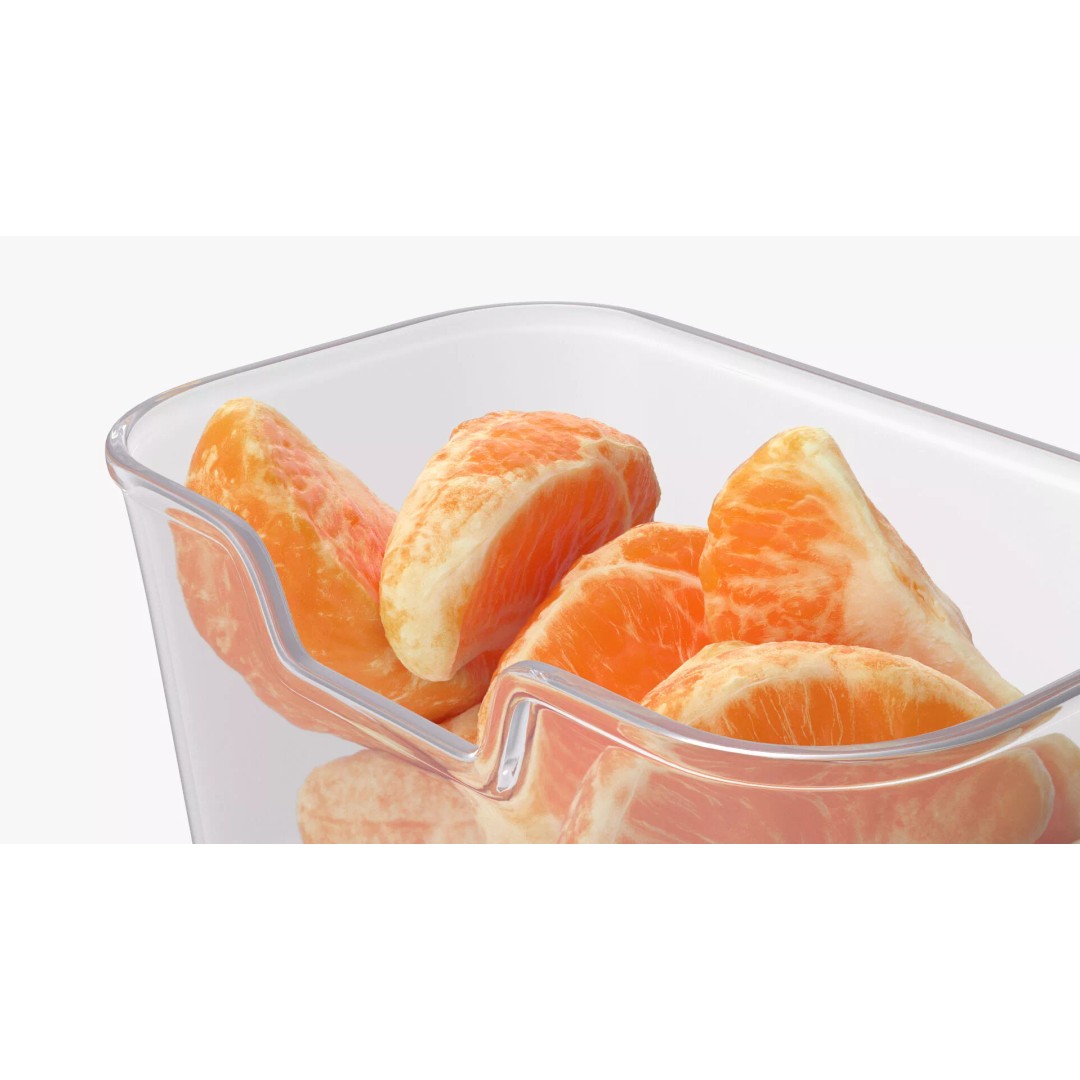 Mandarin Slices 3D Model – Realistic Food Visualization, FBX - View 10