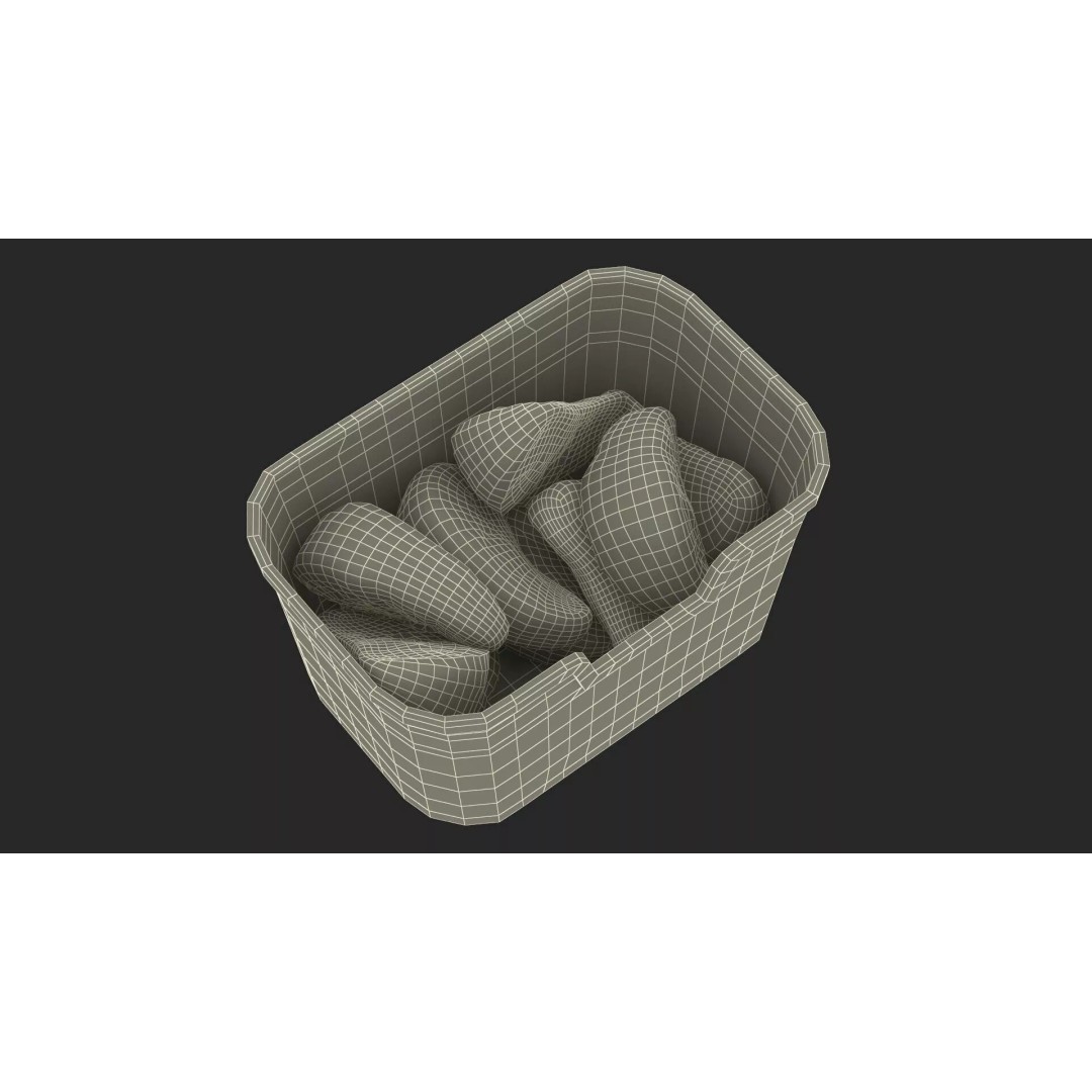 Mandarin Slices 3D Model – Realistic Food Visualization, FBX - View 18