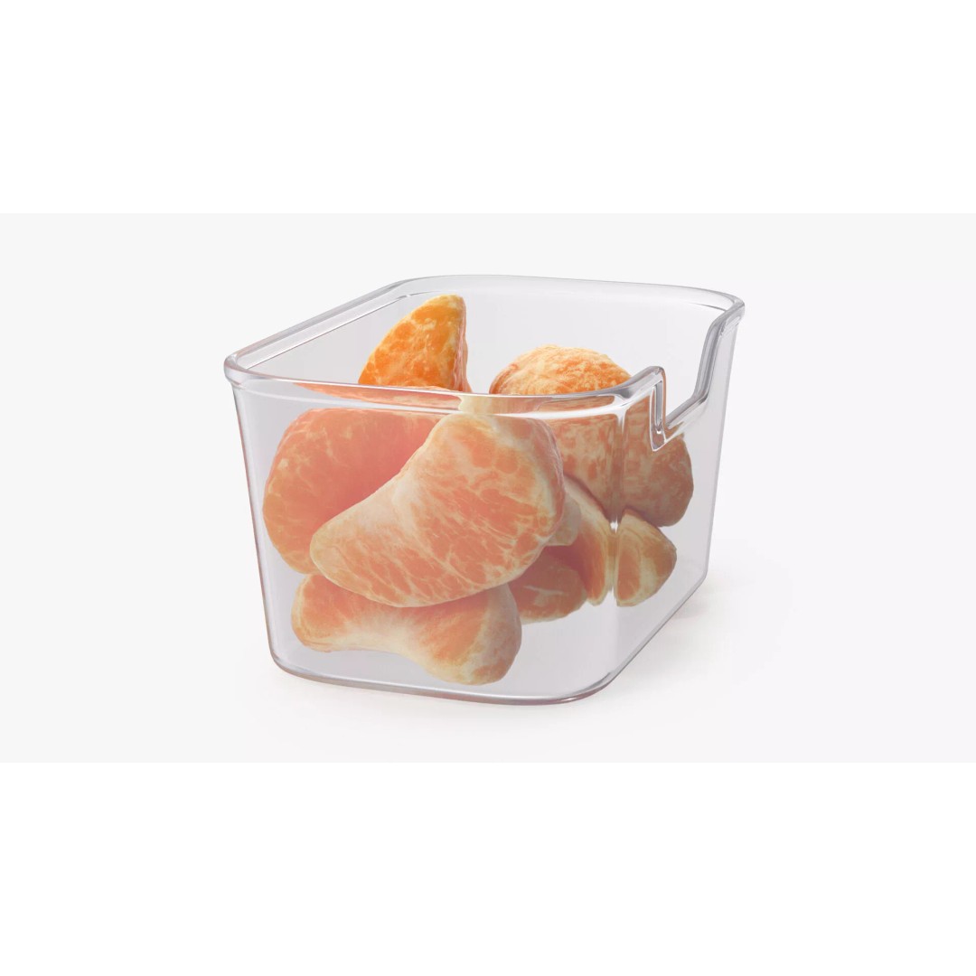 Mandarin Slices 3D Model – Realistic Food Visualization, FBX - View 6