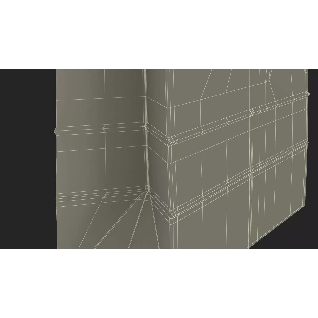 Kraft Paper Shopping Bag 3D Model – High Quality Food Packaging Asset, FBX - View 19