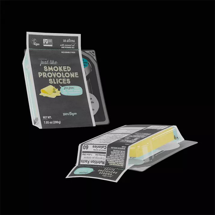 Violife Cheese 3D Model – High-Quality Food Asset, Blender/FBX - View 2