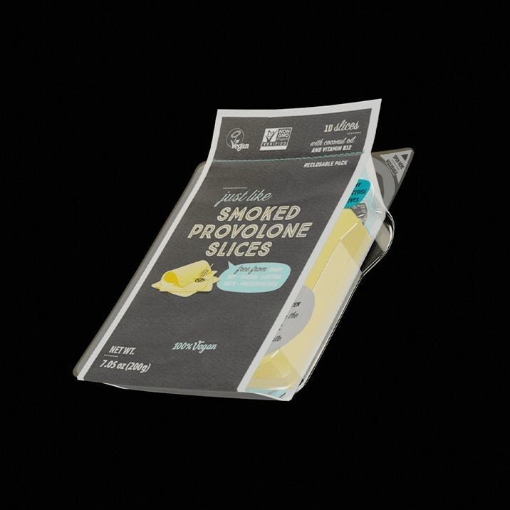 Violife Cheese 3D Model – High-Quality Food Asset, Blender/FBX - View 4